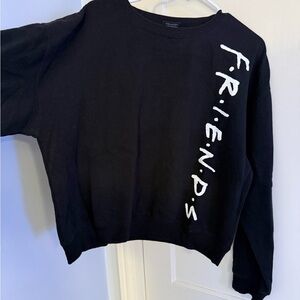 Black F.R.I.E.N.D.S Crew Neck